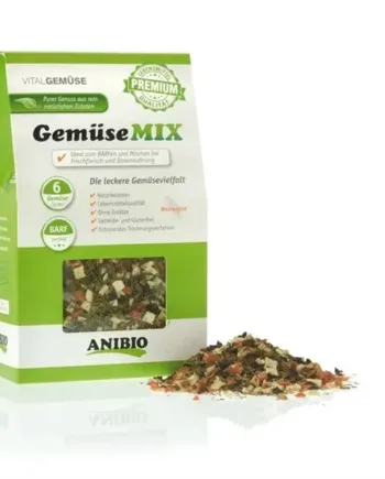 ANIBIO Grøntsagsmix til hunde - Naturligt kosttilskud 1 kg