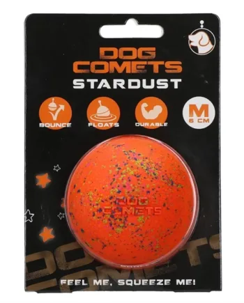 Hundebold Dog Comets Stardust Orange – Sjov leg til hunde!
