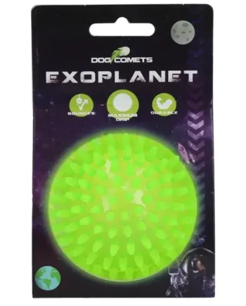 Hundebold Dog Comet Exoplanet Green – Sjov til din hund!