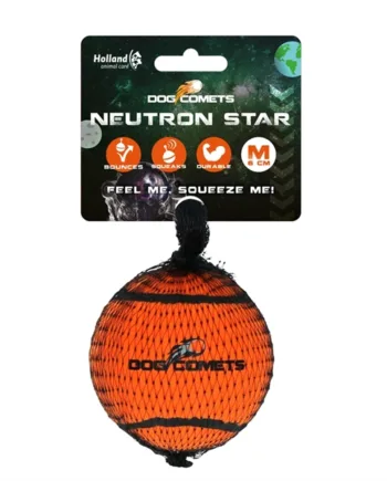 Dog Comets Tennisbold – Orange Legesjov til Hunden!