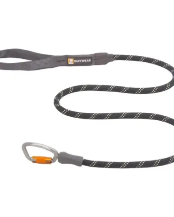 Ruffwear Knot-A-Leash hundeline i Obsidian Black - Udsalg!