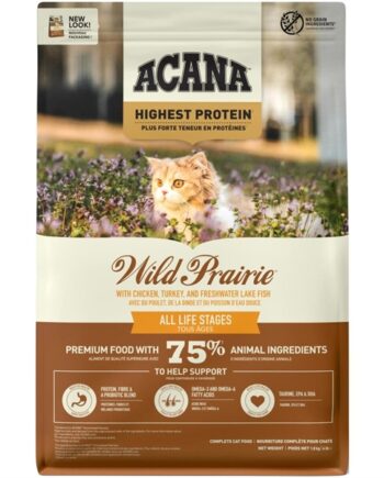 Acana Kattemad med Høj Protein - Wild Prairie, 1.8 kg