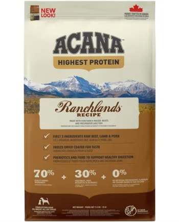 Acana Ranchlands hundefoder, 2 kg – Kvalitet til din hund
