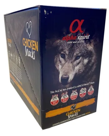 Alpha Spirit Kylling Snacks 16 x 35g – Fantastisk Tilbud!