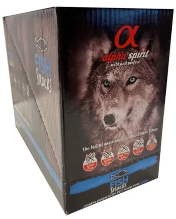 Alpha Spirit Fiskesnack – Sund Belønning til Hunde – STORKØB!