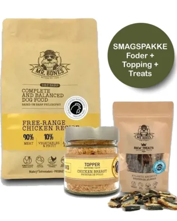 Mr. Bones Smagspakke til Hunde – Lækkert Foder & Godbidder