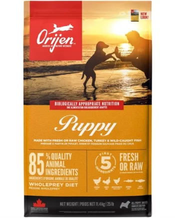 Orijen Puppy hvalpefoder – Kvalitetsfoder til din hvalp