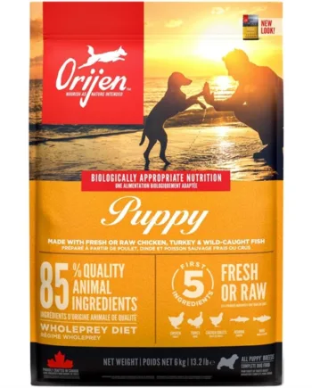 Orijen Puppy hvalpefoder, 6 kg – Få det nu!