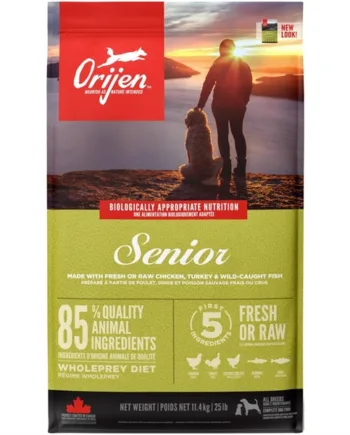 Orijen Senior hundefoder – Optimal kost til ældre hunde