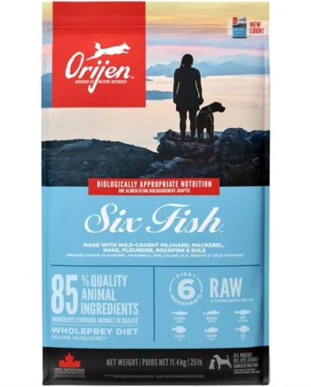 Orijen Six Fish hundefoder – Optimal ernæring til din hund!