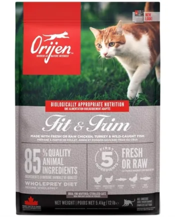 Orijen Cat Fit & Trim - Sundt kattefoder, 5.4 kg