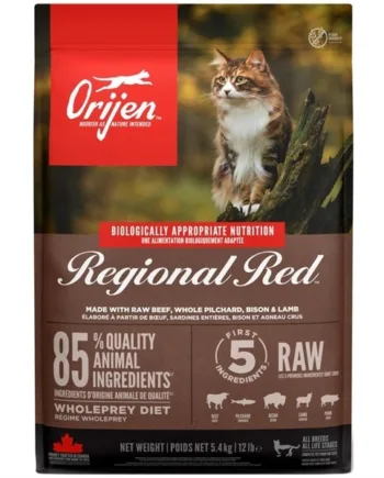 Orijen Kat Regional Red, 5.4 kg – Kvalitetskattemadtilbud!