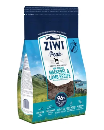 ZiwiPeak Hundefoder med Makrel og Lam, 2,5 kg - Kvalitet!