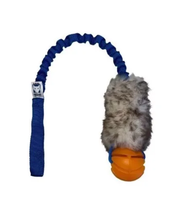 FENRIZ Aktiv Bungee med fåreskind og bold, 60 cm