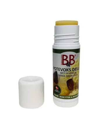 B&B Potevoks stift med bivoks og ravpulver