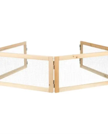 Indendørs løbegård, 4 sektioner, beregnet til marsvin