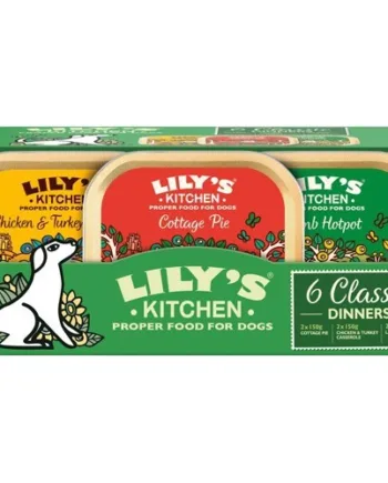 Lilys Kitchen Classic Dinner Trays Multipack, 6 x 150g