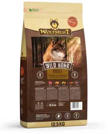 WolfsBlut Wild Boar Adult med vildsvin, 12.5 kg