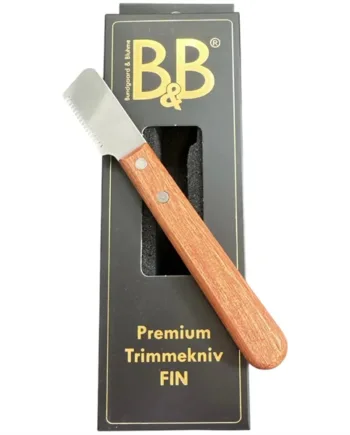 B&B Premium Trimmekniv, Medium/Grov