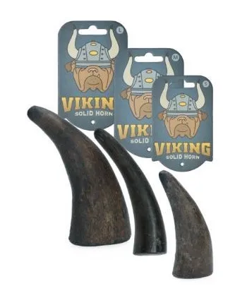 Viking bøffelhorn, fyldt, small