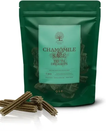 Essential Chamomile and sage teeth delights