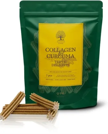 Essential collagen and curcuma teeth Delights