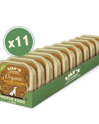 Lilys Kitchen Paté Organic Chicken Supper, 11 x 150g