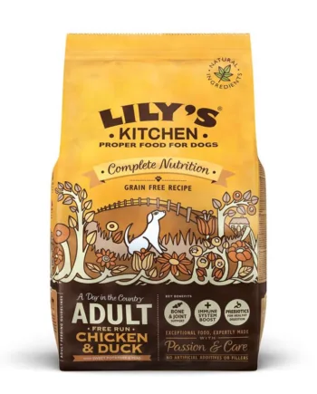 Lilys Kitchen tørfoder Adult Chicken & Duck, 7 kg