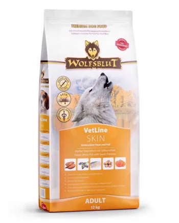 WolfsBlut VetLine Skin & Coat mod hud- og pelsproblemer, 12 kg