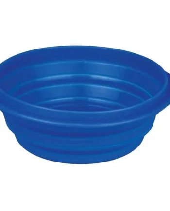 Foldbar Silikone Rejseskål, 0,500 Liter