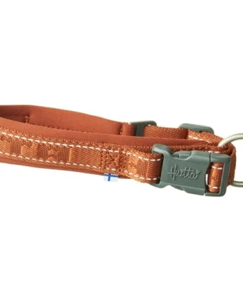 Hurtta ECO Casual halsbånd, Cinnamon, 25 - 35 cm