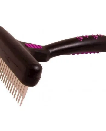 KW Flex Strigle til hunde, med rullende tænder, Bred