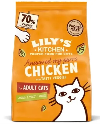 Lilys Kitchen tørfoder Adult Cat, 800g