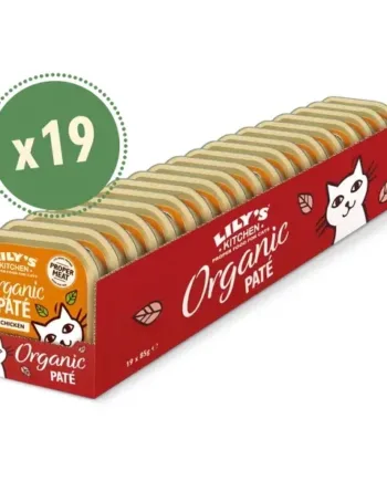 Lilys Kitchen Paté Cat Organic Chicken, 19x85g