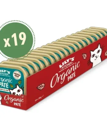 Lilys Kitchen Paté Cat Organic Fish, 19x85g