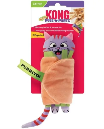KONG pull-A-Partz Purrito, Bamse