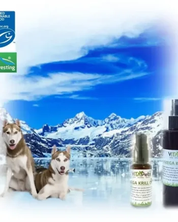 VitaPetz Omega-Pure krill olie til hund og kat, 30 ml