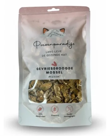 Cat Paradise 100% Frysetørret Musling til katte og hunde