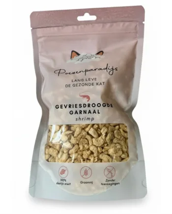 Cat Paradise 100% Frysetørret Rejer til katte og hunde