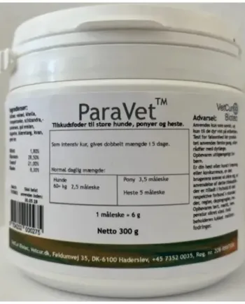 ParaVet ormemiddel for bedre tarmfunktion, 300g pulver